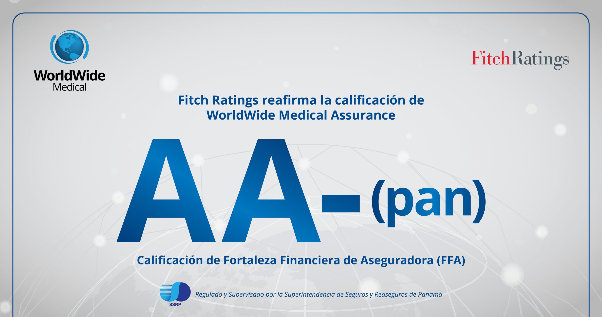 Fitch Ratings reafirma la calificación ‘AA-(pan)’ de WorldWide Medical Assurance con perspectiva estable